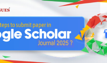 What are steps to submit paper in Google Scholar journal 2025