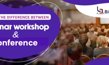 What is the difference between seminar workshop and conference